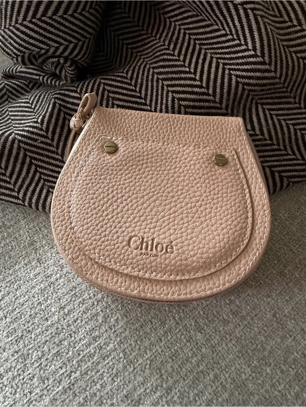 Chloé Parfum Small Saddle Jewelry Case